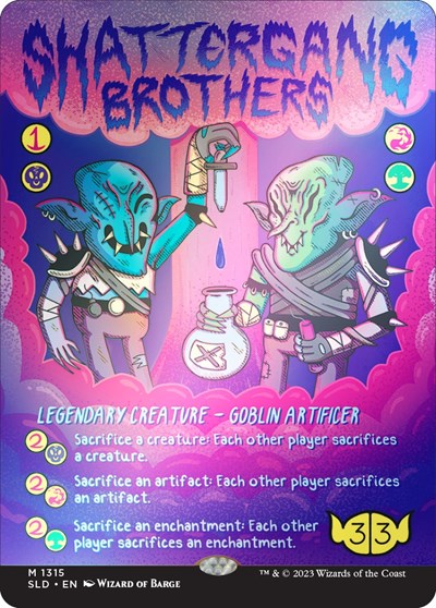 Shattergang Brothers Rainbow Foil