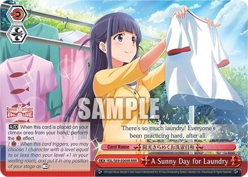 A Sunny Day for Laundry (RRR)