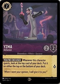 Yzma - Alchemist (Disney Lorcana Promo Cards)