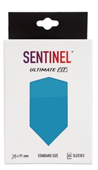 Procyon Gaming Card Sleeves Sentinel Ultimate Fit Sleeves - Sky Blue (65-Pack)