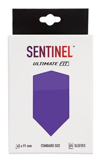 Procyon Gaming Card Sleeves Sentinel Ultimate Fit Sleeves - Purple (65-Pack)