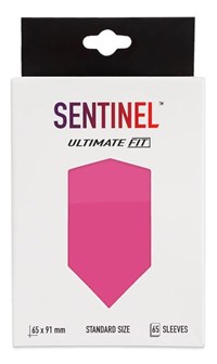 Procyon Gaming Card Sleeves Sentinel Ultimate Fit Sleeves - Pink (65-Pack)