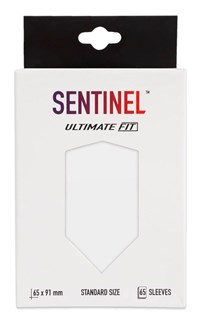Procyon Gaming Card Sleeves Sentinel Ultimate Fit Sleeves - White (65-Pack)