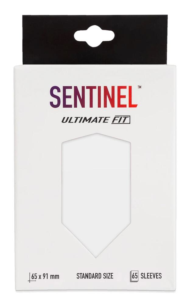 Sentinel Ultimate Fit Sleeves White (65Pack) Procyon Gaming Card