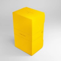 GameGenic Stronghold XL Convertible Deck Box Yellow Holds 200plus