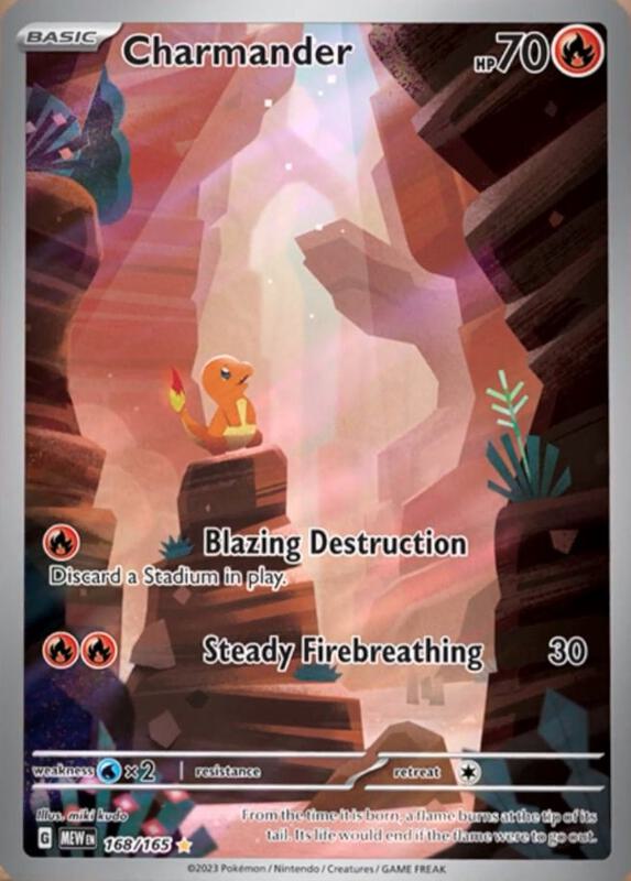 Charmander - 168/165 - SV: Scarlet & Violet 151 - Pokemon