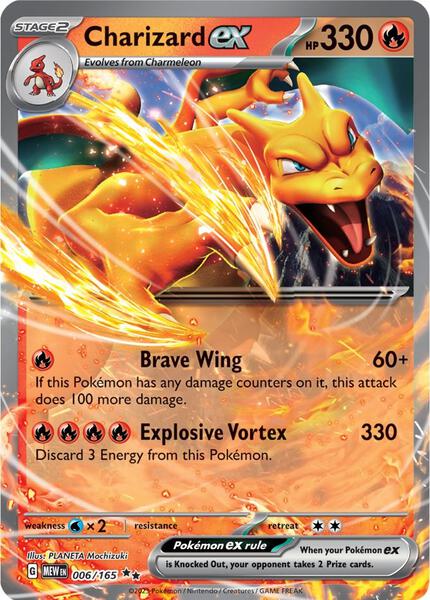 Charizard ex card image