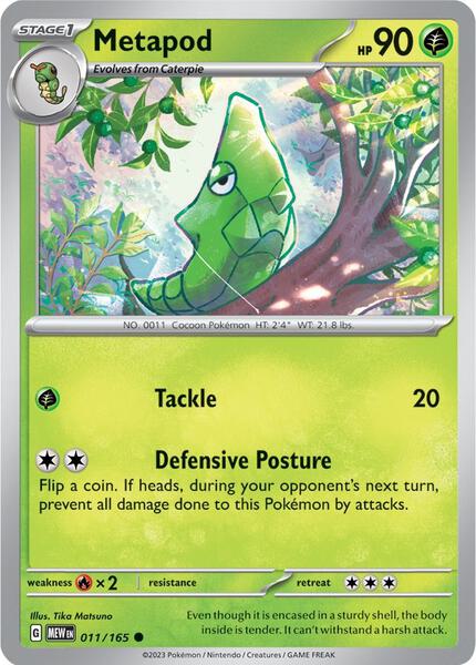 Metapod card image