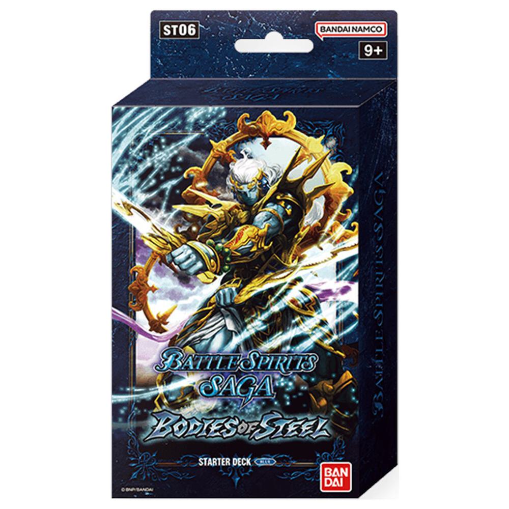 Battle Spirits Saga: Bodies Of Steel Starter Deck 06 – Spielfertiges 50-Karten-Deck Inkl. Regelwerk