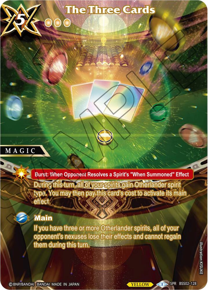 The Three Cards (SPR)