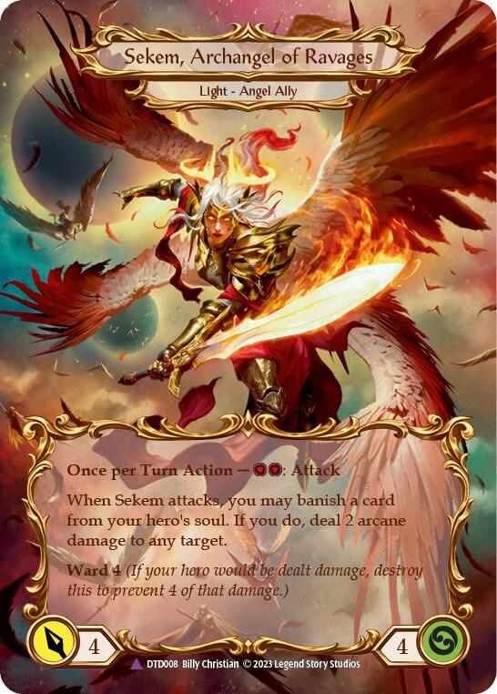 Figment of Ravages // Sekem, Archangel of Ravages (Marvel) - Dusk