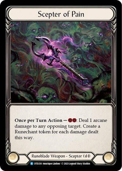 Scepter of Pain card