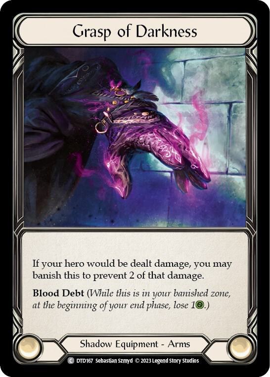 Grasp of Darkness - Dusk till Dawn - Flesh and Blood TCG