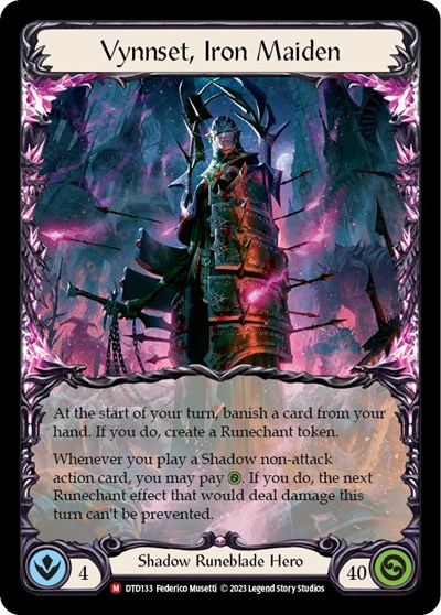 Vynnset, Iron Maiden Dusk till Dawn card price