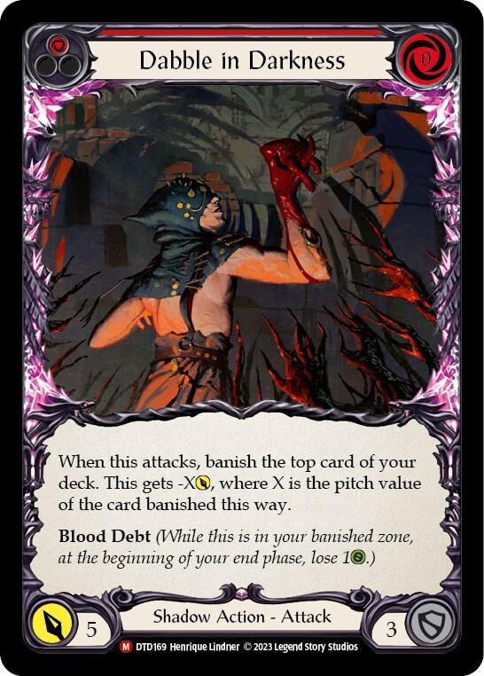 Dabble in Darkness - Dusk till Dawn - Flesh and Blood TCG