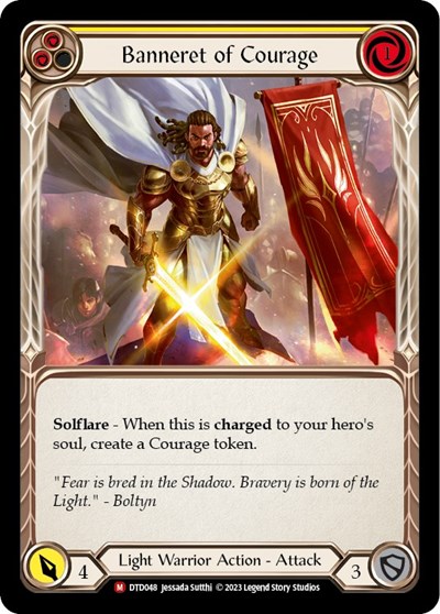 Banneret of Courage Dusk till Dawn card price