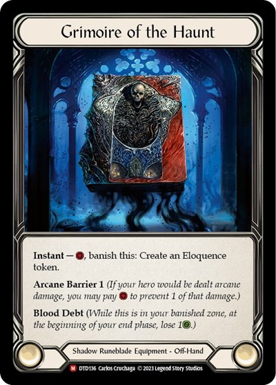 Grimoire of the Haunt card