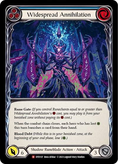 Widespread Annihilation Dusk till Dawn card price