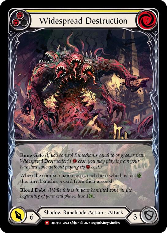 その他 Flesh and Blood Widespread Ruin extended Widespread Destruction (Extended Art) - Dusk till Dawn - Flesh and