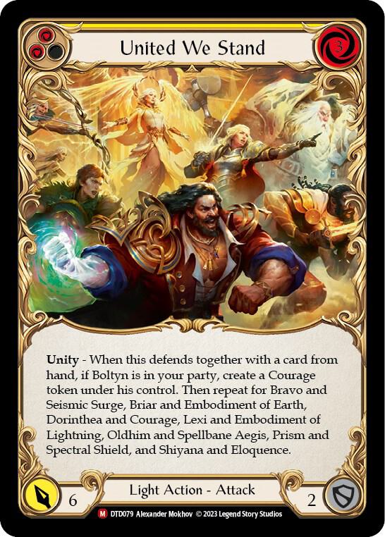 United We Stand - Dusk till Dawn - Flesh and Blood TCG - TCGplayer.com