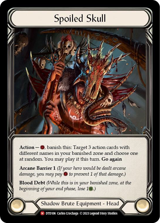 Spoiled Skull - Dusk till Dawn - Flesh and Blood TCG - TCGplayer.com