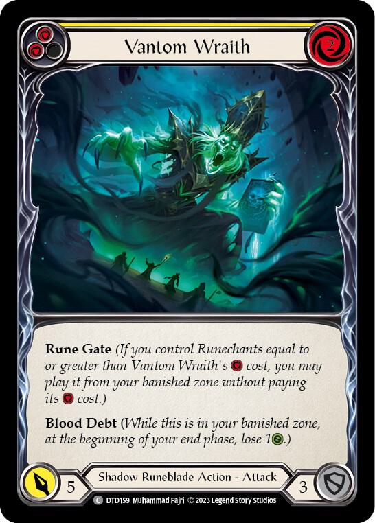 Vantom Wraith (Yellow)