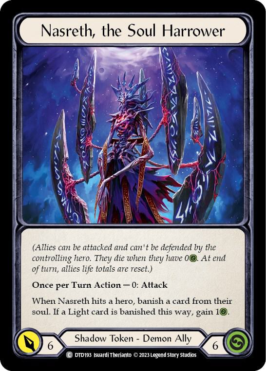 Nasreth, the Soul Harrower - Dusk till Dawn - Flesh and Blood TCG