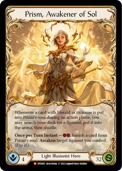 Prism, Awakener of Sol Dusk till Dawn card price