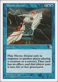 Mystic Denial - Portal Three Kingdoms - Magic: The Gathering card