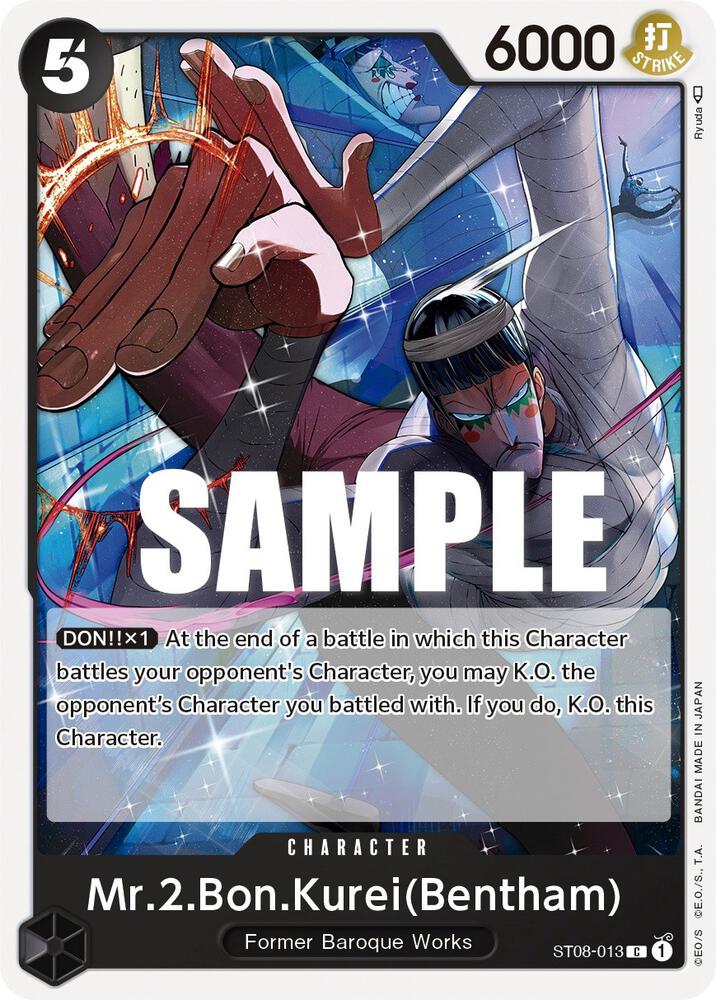 Mr2BonKurei Bentham onepiece card