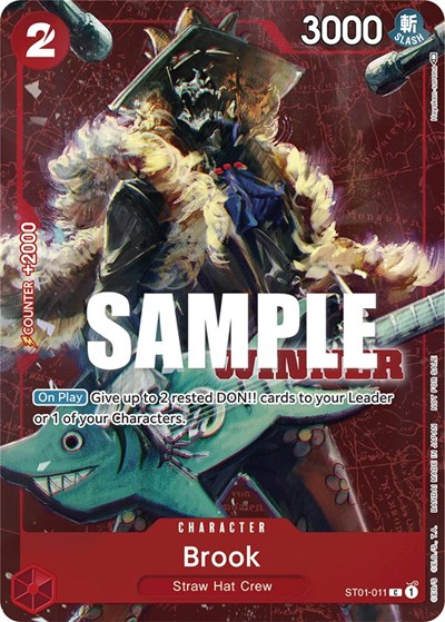 Brook (Winner Pack Vol. 4) One Piece Promotion Cards C One Piece card — value and price