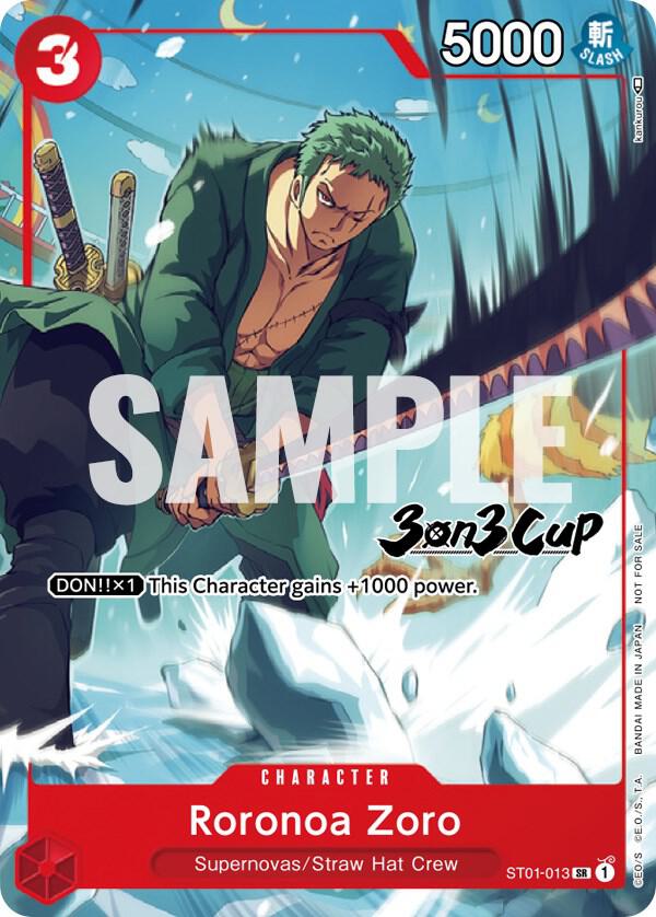 Roronoa Zoro (3-on-3 Cup) [Participant] - One Piece