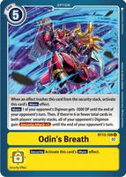 Odin's Breath - Versus Royal Knights - Digimon Card Game