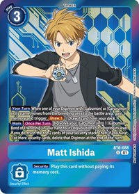 Matt Ishida (Event Pack 5) - Double Diamond - Digimon card