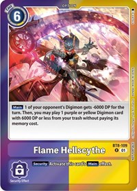 Flame Hellscythe (Event Pack 5) - New Awakening - Digimon card