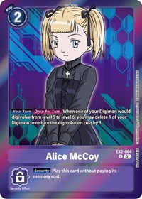 Alice McCoy (Event Pack 5) - Digital Hazard - Digimon card