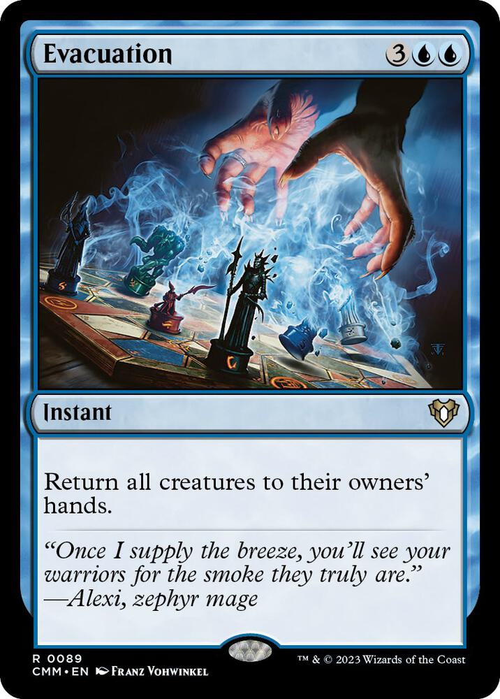 Evacuation 89 card
