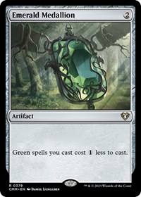 Emerald Medallion (Commander Masters)