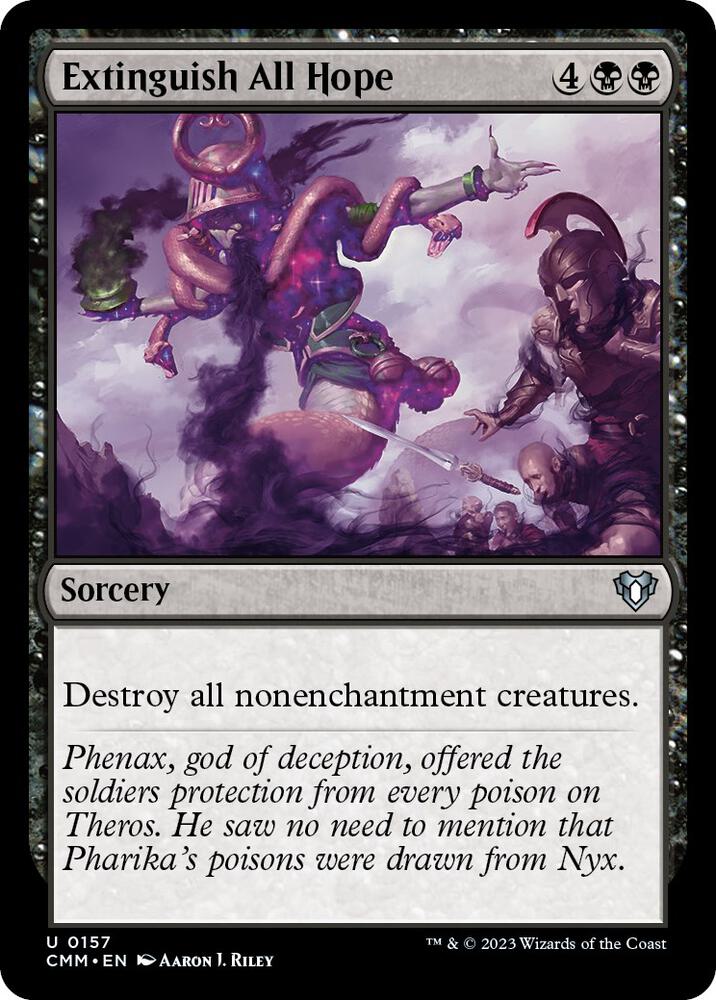 Extinguish All Hope 157 card