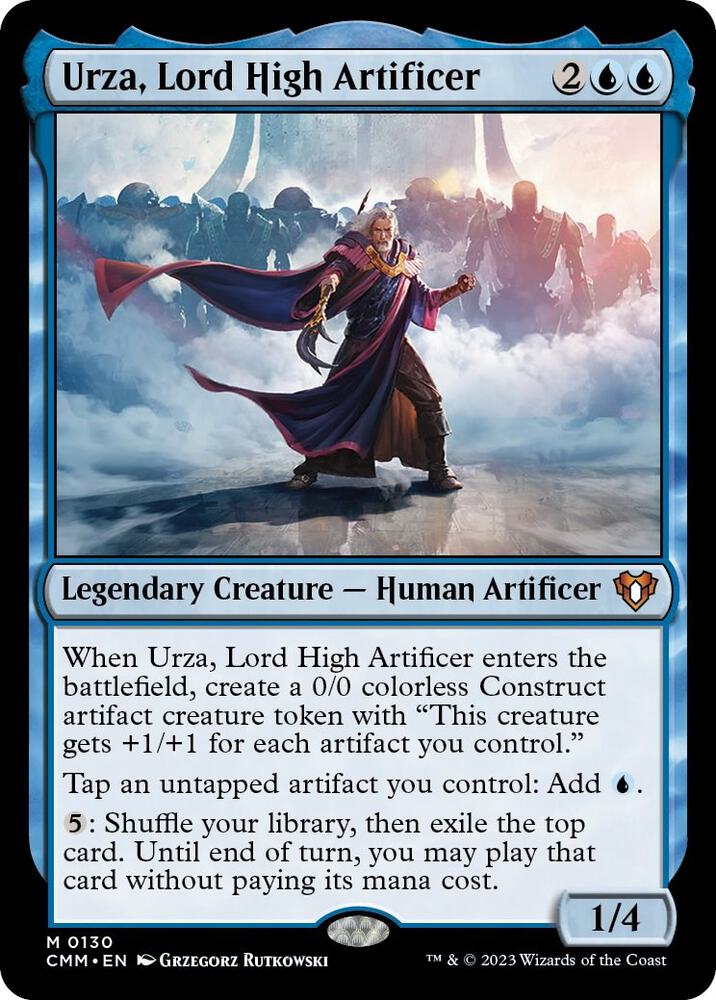 Urza, Lord High Artificer - Commander Masters - Magic: The