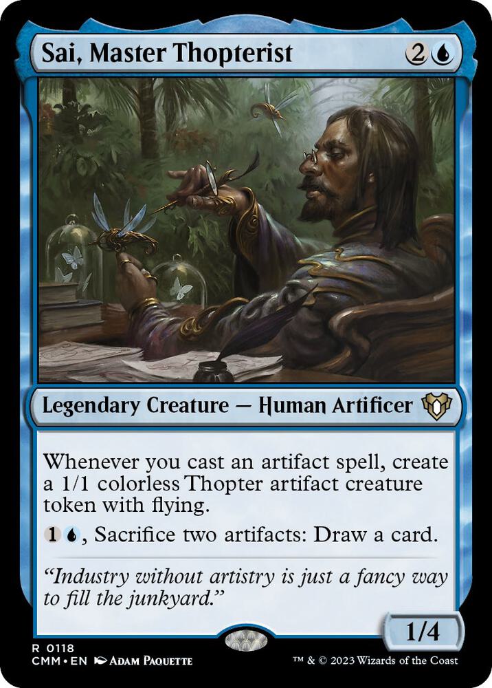Sai, Master Thopterist 118 card