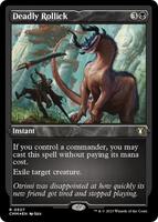致命的なはしゃぎ回り Deadly Rollick英語版foil Deadly Rollick (Foil Etched) - Commander Masters - Magic