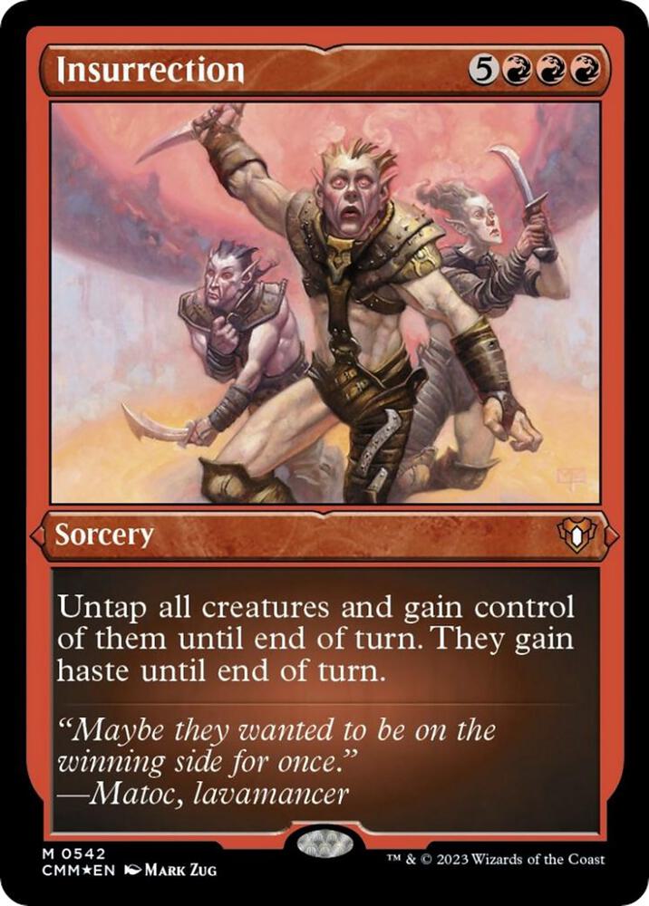 Insurrection (Foil Etched) 542 card