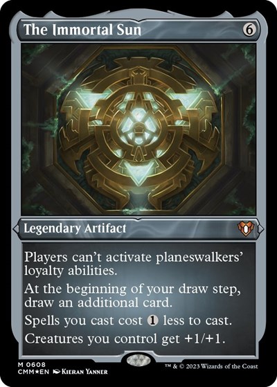 The Immortal Sun (Foil Etched)