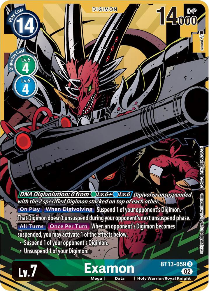Examon (Alternate Art) - Versus Royal Knights - Digimon Card Game