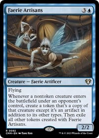 Faerie Artisans - Commander Masters - Magic: The Gathering card