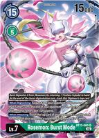 Re-95 ロゼモンバーストモード Rosemon: Burst Mode (Alternate Art) - Versus Royal Knights