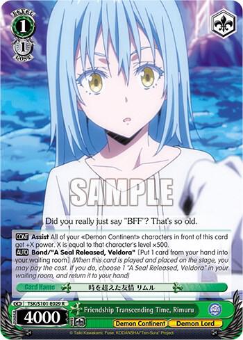 Friendship Transcending Time, Rimuru