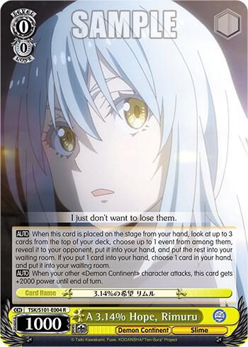 A 3.14% Hope, Rimuru