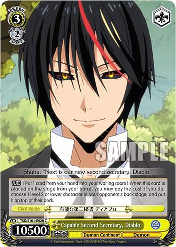 Capable Second Secretary, Diablo